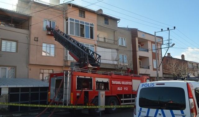 Kütahya Tavşanlı Dağçeşme Mahallesi’nde yangın