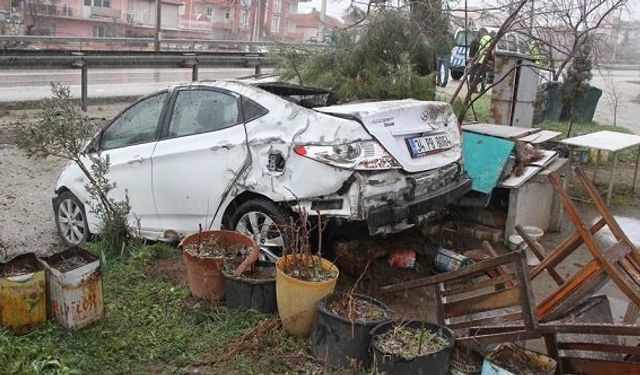 Manisa Kula Kavacık trafik kazası: 1 yaralı