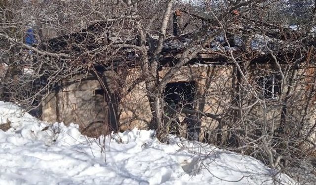 Denizli Çameli Kalınkoz Mahallesi’nde yangın: Halil Kef’in evi küle döndü