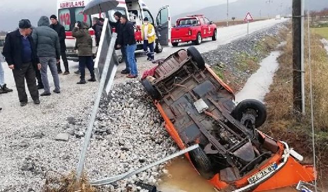 Denizli Tavas Nikfer Mahallesi’nde trafik kazası: 4 kişi yaralandı