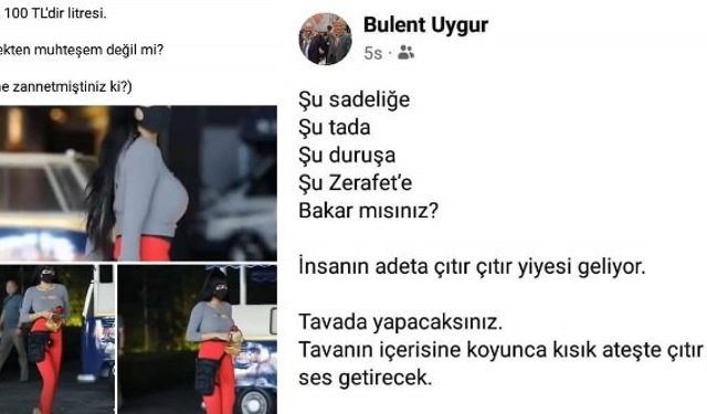 İzmir Buca Belediyesi Meclis Üyesi Bülent Uygur’un paylaşımına tepki