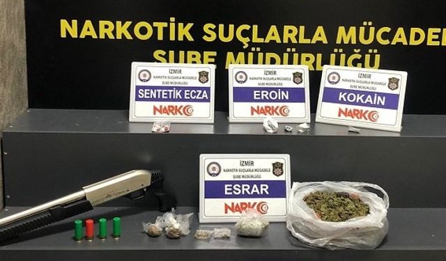 İzmir Buca’da torbacılara uyuşturucu operasyonu