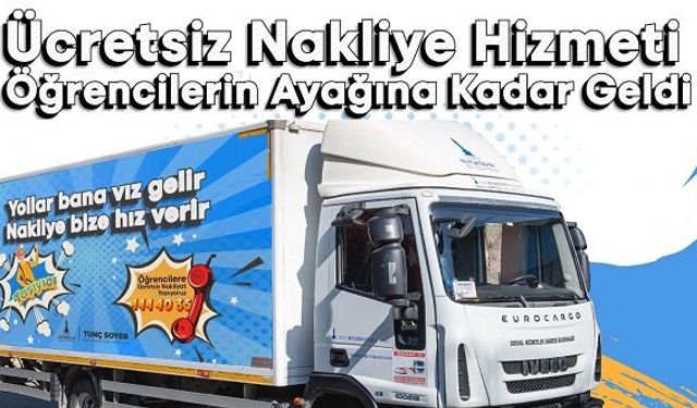 İzmir Büyükşehir Belediyesi öğrenciler için ücretsiz nakliye hizmetine başladı