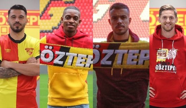 İzmir Göztepe yeni transferleri 2022 ara transfer dönemi