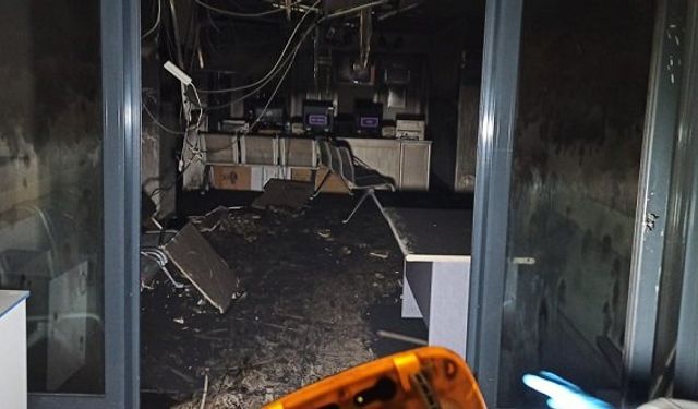 İzmir Ödemiş Hürriyet Mahallesi yangın: Ödemiş Devlet Hastanesi Diş Polikliniği’nde yangın