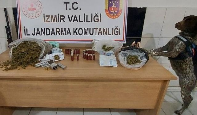 İzmir Torbalı Yazıbaşı Mahallesi Karataş’ta uyuşturucu operasyonu