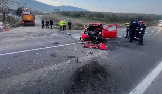 Manisa Soma Kozanlı Mahallesi Kınık Karayolu trafik kazası: 1 kişi öldü