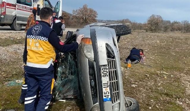 Manisa Yunusemre Yayla Mahallesi Marthayıtlar trafik kazası: 5 yaralı