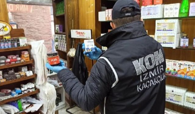 İzmir’de kaçak ilaç operasyonu: 18 kişi gözaltına alındı