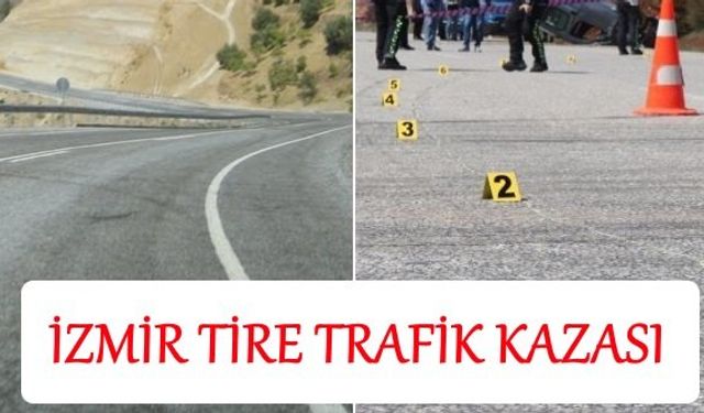 İzmir Tire trafik kazası: Tire Kızılcahavlu Mahallesi trafik kazası, 5 yaralı