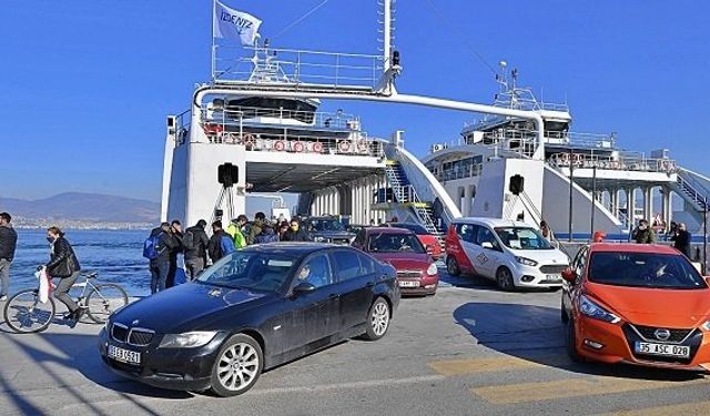 İzmir arabalı vapur ücretleri 2022 İzdeniz İzmir feribot fiyatları güncellendi