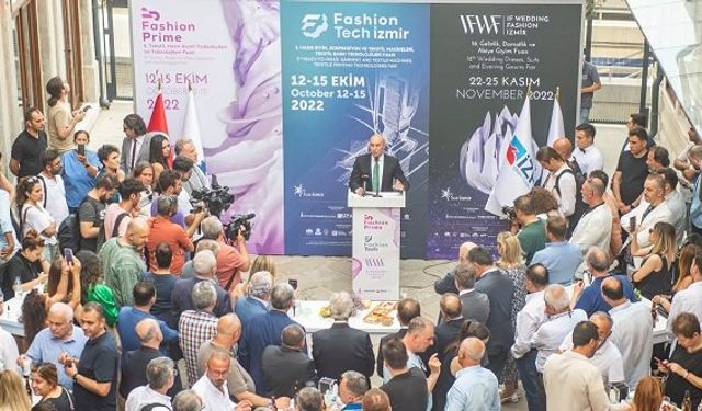 İzmir IF Wedding Fashion 2022 Fuarı Fashion Prime ve Fashion Tech Fuarı 2022 tanıtıldı