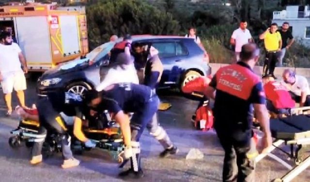 Aydın Söke trafik kazası Kuşadası Söke yolunda trafik kazası son dakika: 6 yaralı