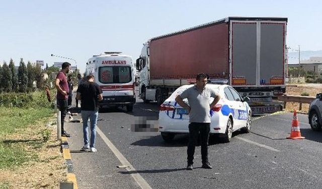 İzmir Kemalpaşa Ankara Asfaltı Kuyucak Kavşağı trafik kazası: Fikret Aliş hayatını kaybetti