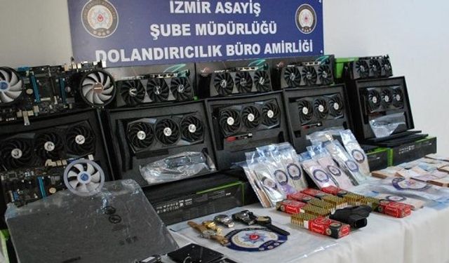 İzmir’de uluslararası dolandırıcılık operasyonu: 88 milyon liralık vurgun