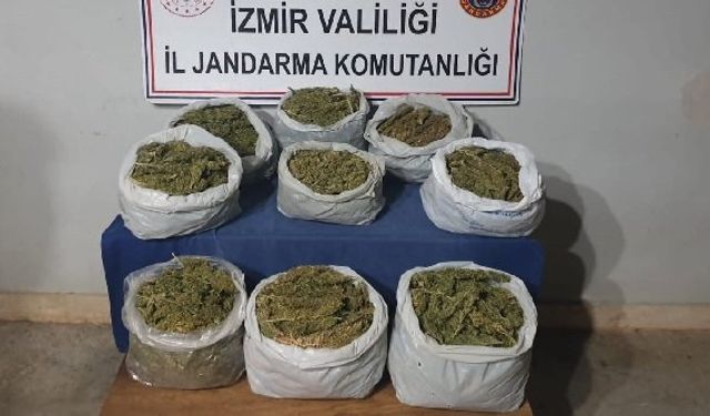 İzmir Ödemiş’te 11 kilo uyuşturucu ele geçirildi