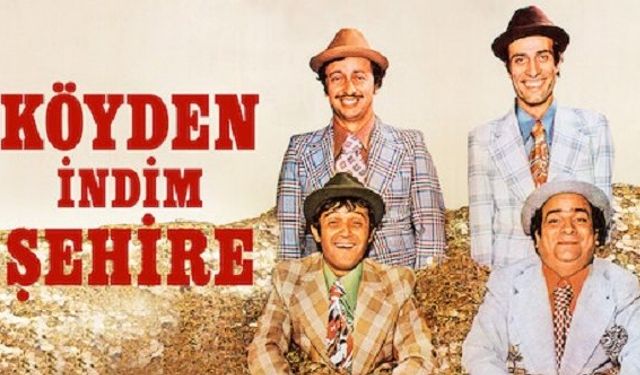 Köyden İndim Şehire filmi kaç yılında çekildi ne zaman nerede çekildi oyuncuları isimleri