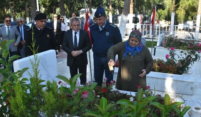 Şehit Yüzbaşı Oğuz Özgür Çevik Aliağa’da anıldı