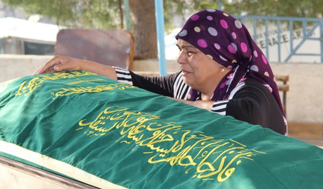 Üvey kardeşi tarafından vurulan Ali Ekber Aslan, toprağa verildi