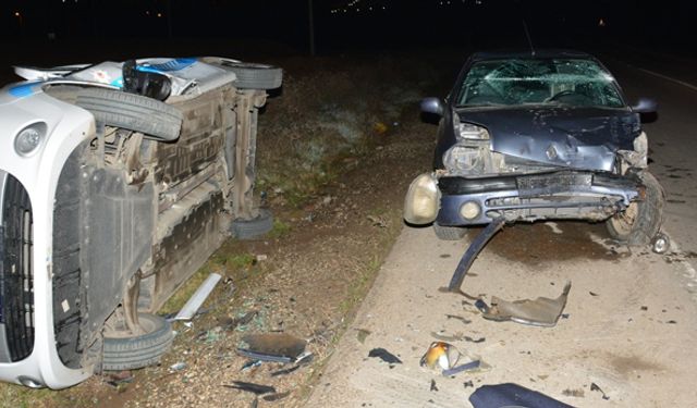 İzmir Aliağa'da trafik kazası: 2'si polis 3 yaralı