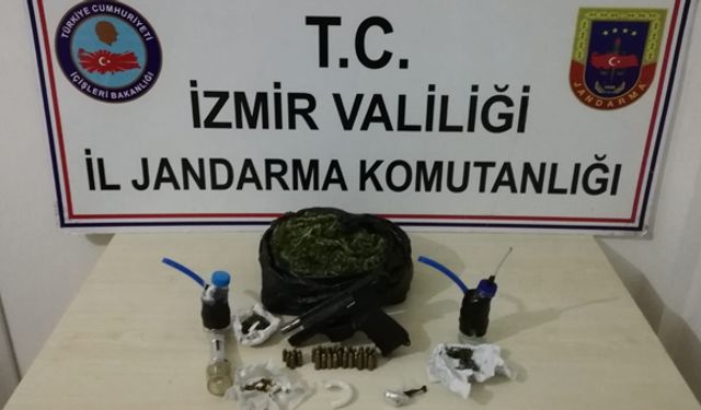 İzmir Torbalı'da uyuşturucu baskını! 1 kişi gözaltına alındı