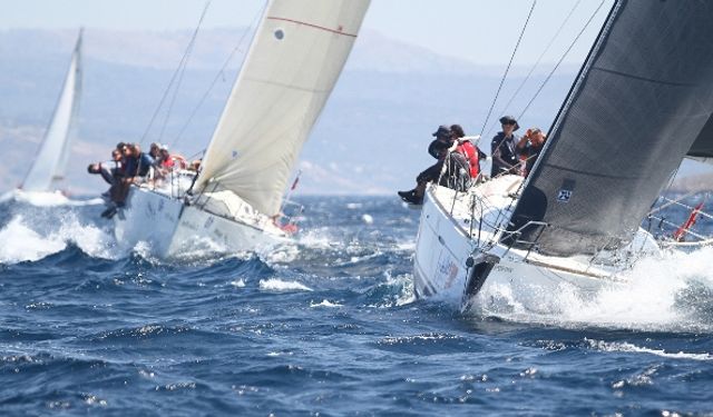 Arkas Aegean Link Regatta 2019 yarışlarına 56 tekne katıldı