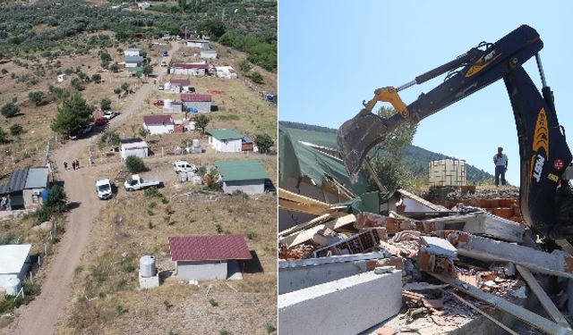 Buca ormanlardaki kaçak yapılaşmaya geçit yok