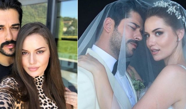 Fahriye Evcen, eşi Burak Özçivit ile Aşkını paylaştı