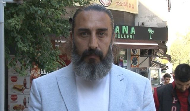 Hanifi Koç'tan HDP İzmir İl Binası önünde 'Terörü durdurun' çağrısı