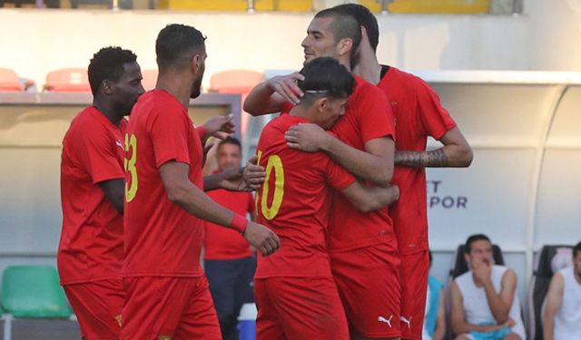 Hazırlık maçında Göztepe, Menemenspor'u 1-0'la geçti