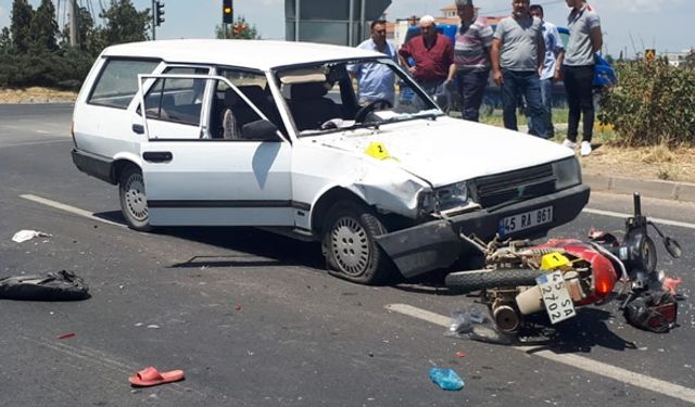 İzmir - Ankara yolundaki kaza, baba ile kızını ayırdı