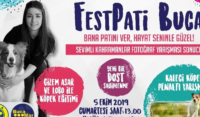 İzmir’de FestPati Buca Festivali 5 Ekim’de yapılacak