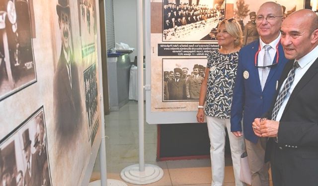 Kültürpark İzmir Sanat'ta Lozan sergisi açıldı