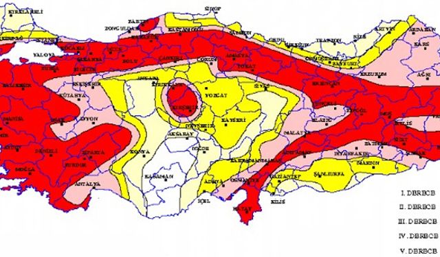 İzmir deprem riski 2021 ve fay hattı haritası