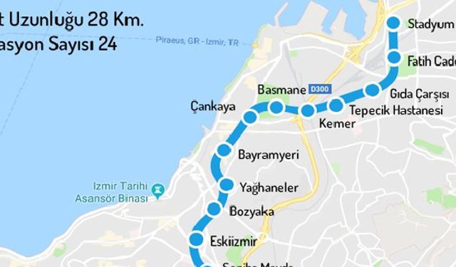 İzmir'e yeni metro hattı geliyor! Çalışmalar başladı