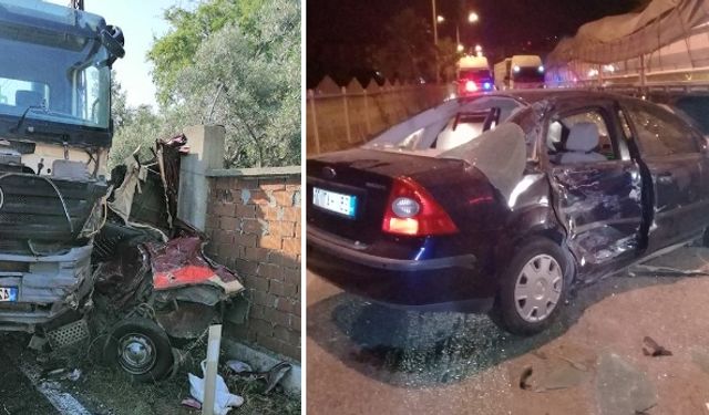 İzmir, trafik kazalarıyla sarsıldı