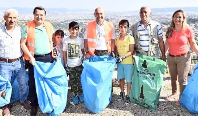 Kadifekale’de dönüşüm temizlikle başladı