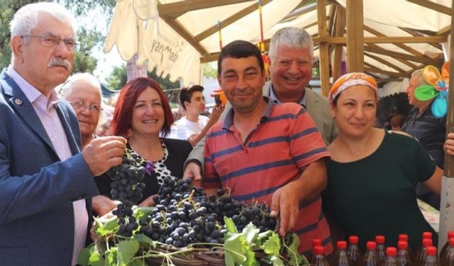 Karaburun’da Üzüm Şenliği başladı