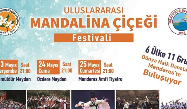 Menderes Uluslararası Mandalina Çiçeği Festivali başlıyor! İşte tarihler