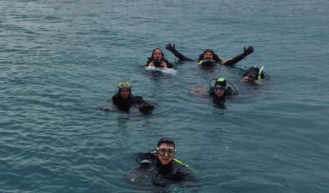 Narlıdere Deniz Festivali’nde deniz temizliği yapıldı