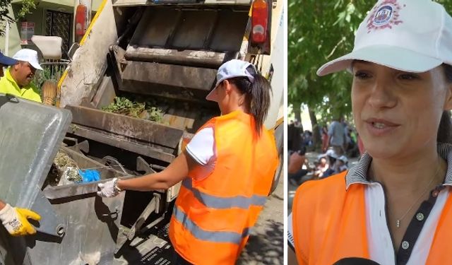 Selçuk’a kadın eli değdi, sokaklar pırıl pırıl oldu