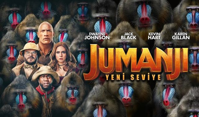 Jumanji Yeni Seviye nerede çekildi ne zaman çekildi hangi kanalda oynuyor oyuncu kadrosu