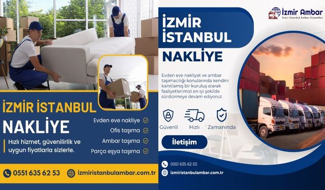 İzmir İstanbul Nakliye ve Ambar Taşıma Hizmetleri