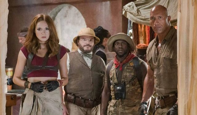 Jumanji Vahşi Orman filmi nerede çekildi ne zaman çekildi gişe hasılat oyuncuları isimleri