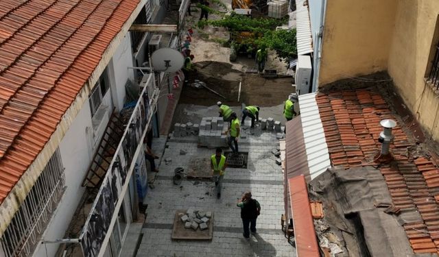 İzmir Tarihi Kemeraltı Çarşısı yenileme çalışmaları son durum