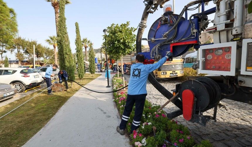 İzmir Çeşme altyapısı turizm sezonuna hazırlanıyor