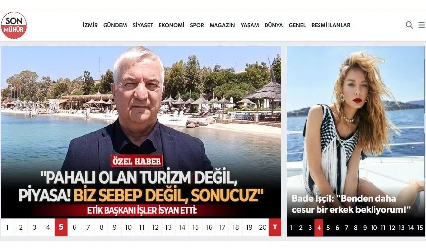 İzmir’in En Kapsamlı Haber Sitesi: Son Mühür Haber