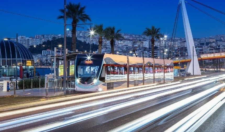 İzmir Konak, Karşıyaka ve Çiğli tramvay hatlarına 22 tramvay aracı alınacak