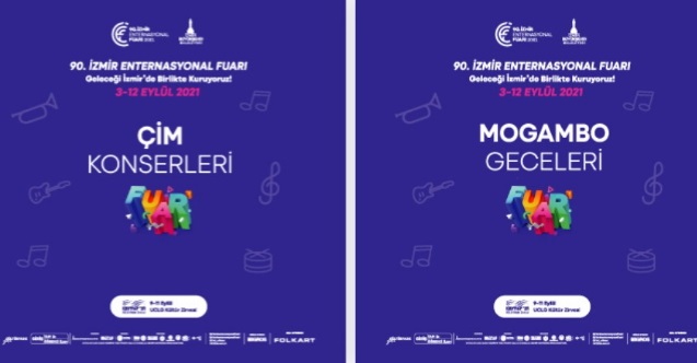 İzmir Enternasyonal Fuarı 2021 konserler etkinlik takvimi programı