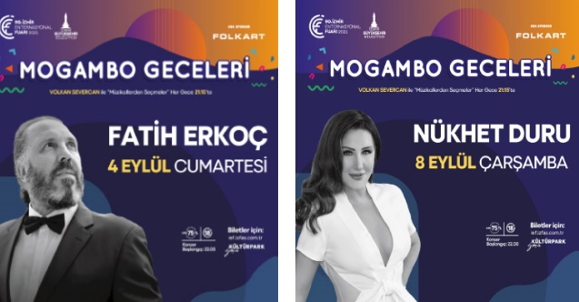 İzmir Fuarı Mogambo Geceleri Konserleri 2021